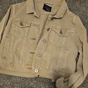 Tan Denim Jacket